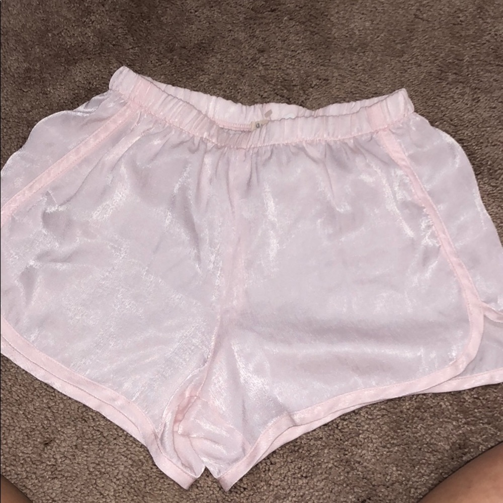 Brandy Melville cute pink retro shorts